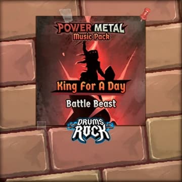 О товаре Drums Rock: Battle Beast - 'King for a Day'