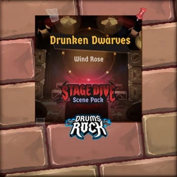 О товаре Drums Rock: Wind Rose - 'Drunken Dwarves'