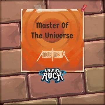 О товаре Drums Rock: Angus McSix - 'Master of the Universe'