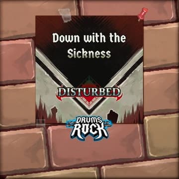 О товаре Drums Rock: Disturbed - 'Down with the Sickness'
