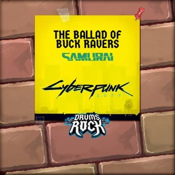 О товаре Drums Rock: Samurai - 'The Ballad of Buck Ravers'