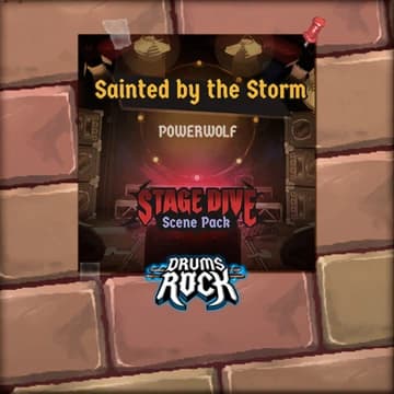 О товаре Drums Rock: Powerwolf - 'Sainted by The Storm'