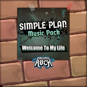 О товаре Drums Rock: Simple Plan - 'Welcome to My Life'