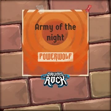 О товаре Drums Rock: Powerwolf - 'Army of the Night'