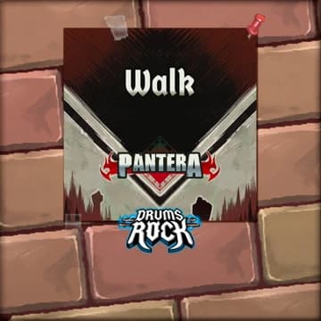 О товаре Drums Rock: Pantera - 'Walk'