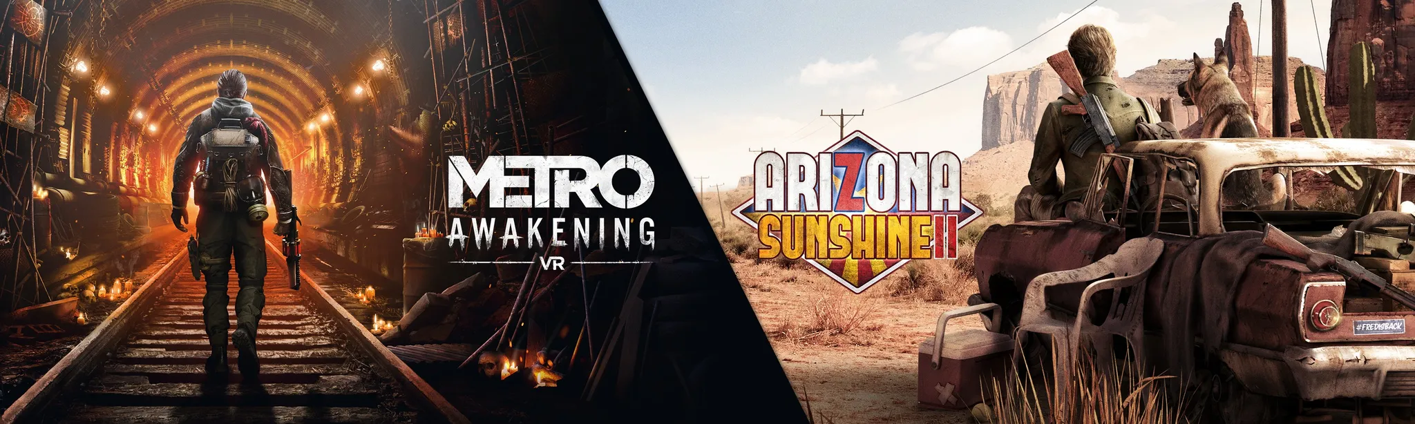 О товаре Metro Awakening + Arizona Sunshine 2 Набор