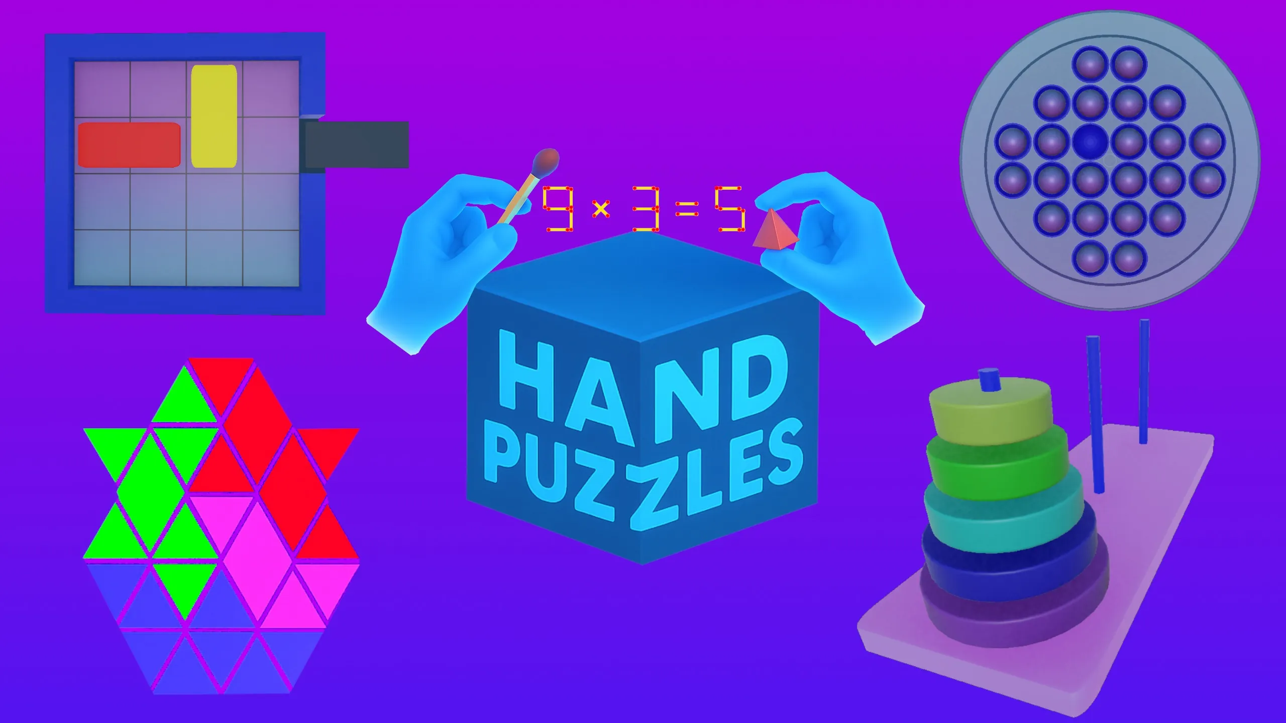 О товаре Hand Puzzles