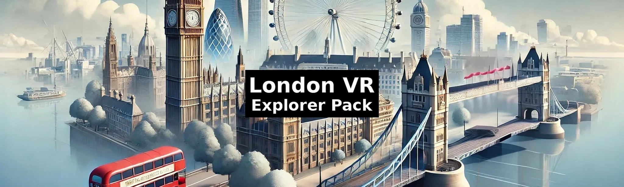 О товаре London VR Explorer Pack: Более 7 часов знаковых достопримечательностей и виртуальных приключений