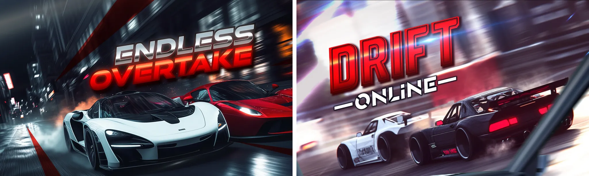 О товаре 🔥 Набор Drift Online и Endless Overtake 🚗💨