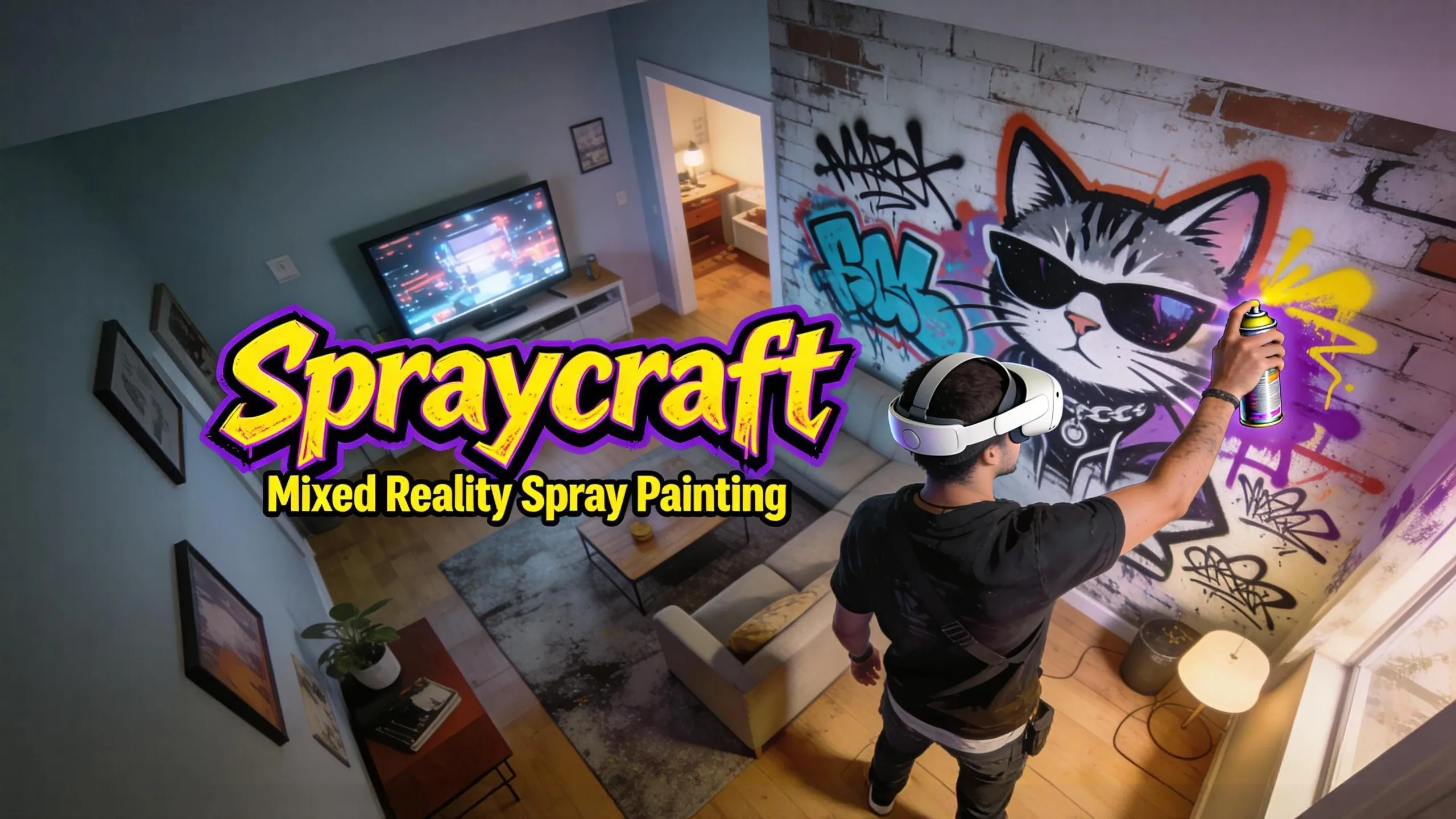 О товаре Spraycraft: Распыление краски в смешанной реальности