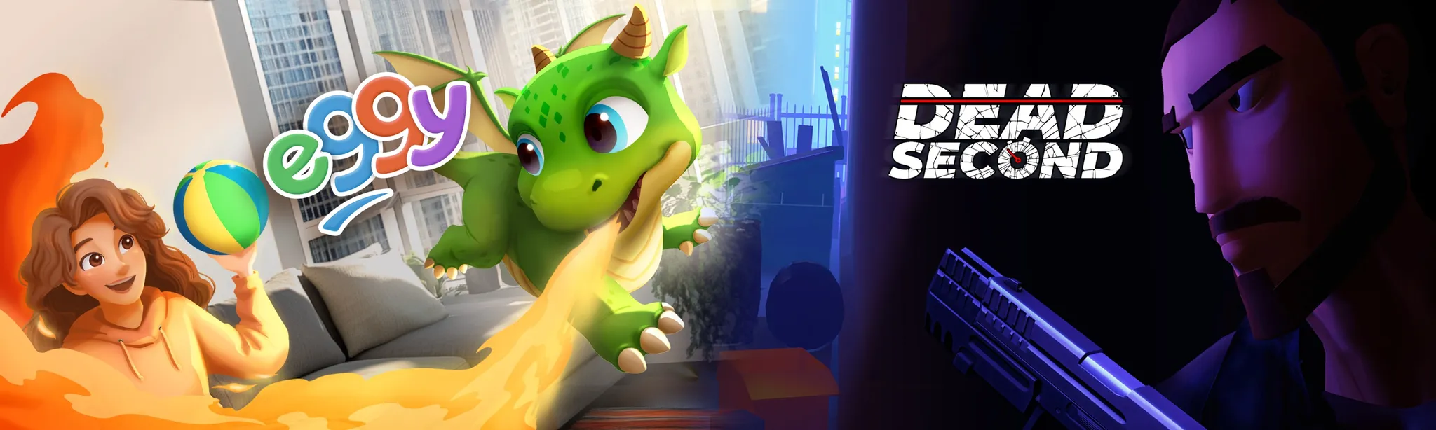 О товаре Eggy + Dead Second: The Dual Worlds Bundle
