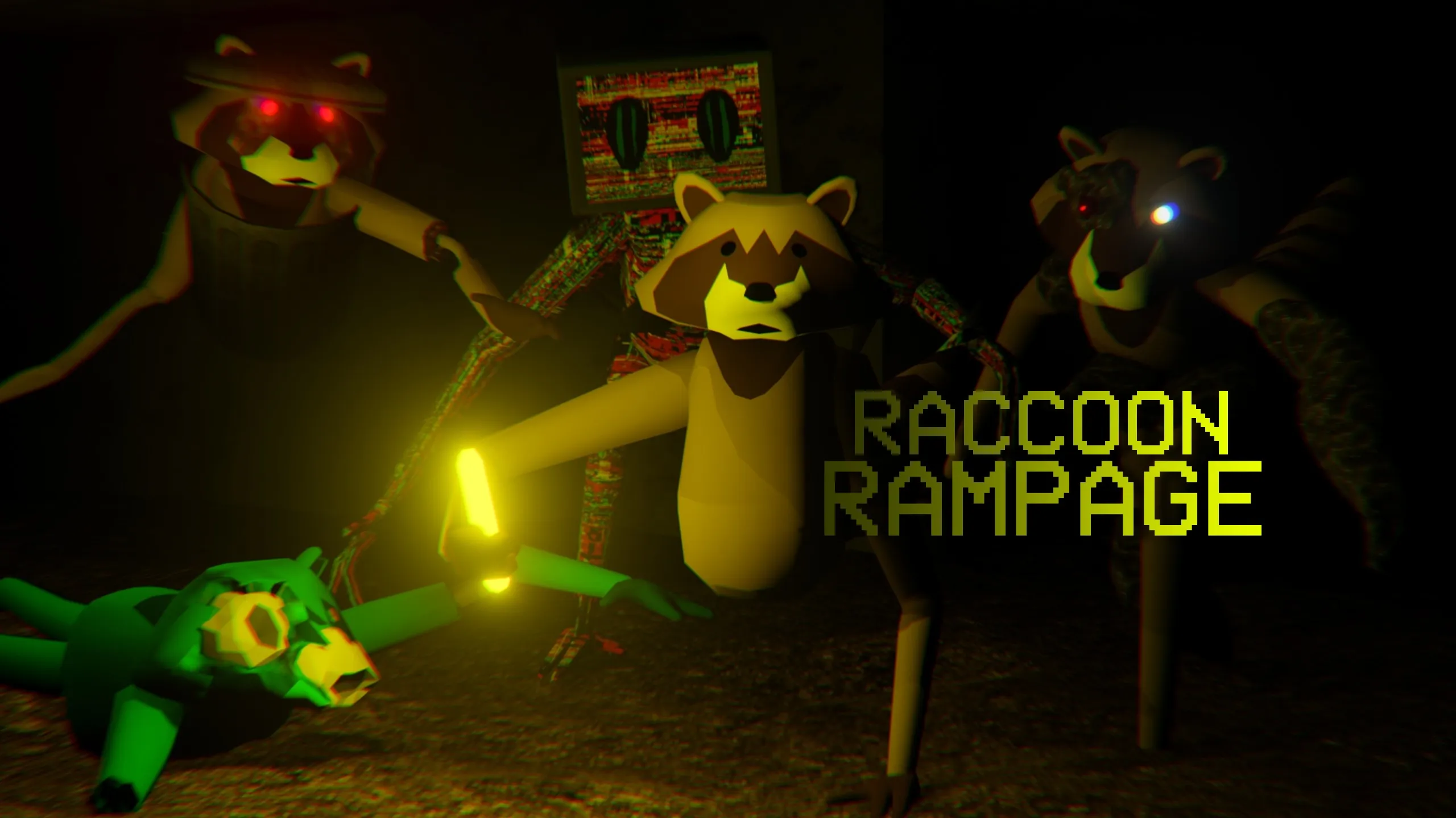 О товаре Raccoon Rampage