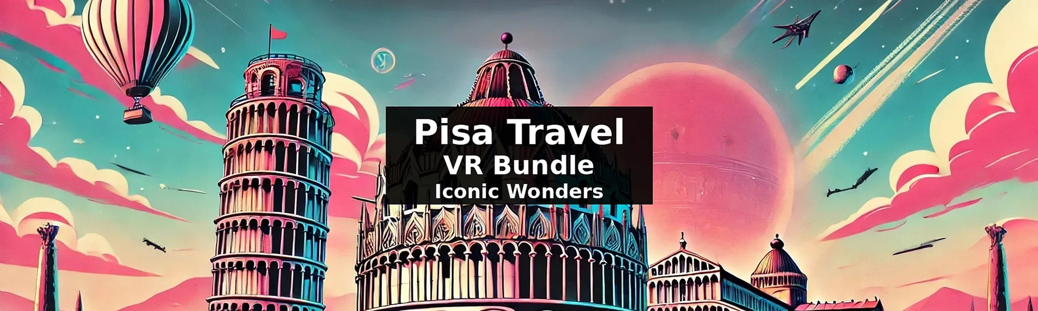 О товаре Pisa Travel VR Bundle – Погрузитесь в знаменитые чудеса