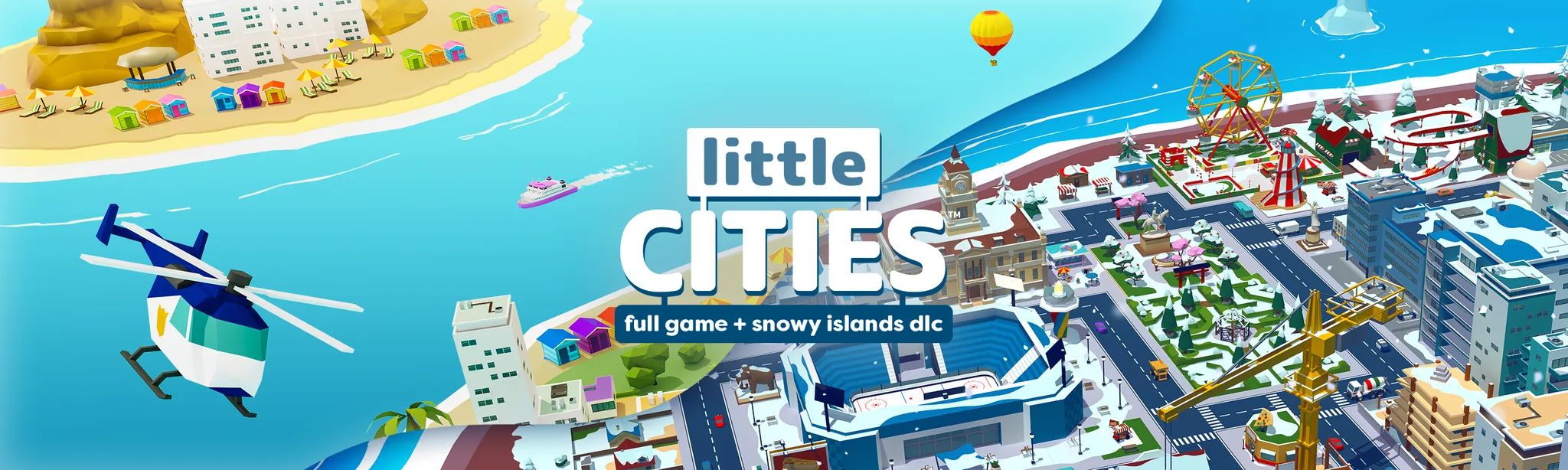 О товаре Little Cities + Snowy Islands DLC Bundle
