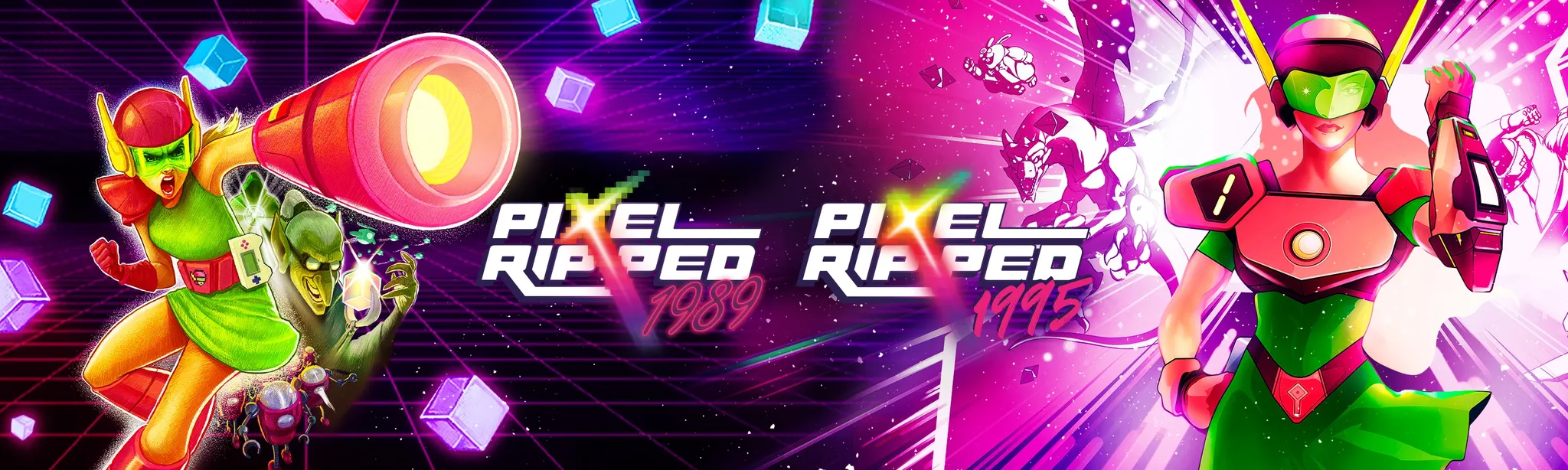 О товаре Pixel Ripped 1989 + 1995 набор