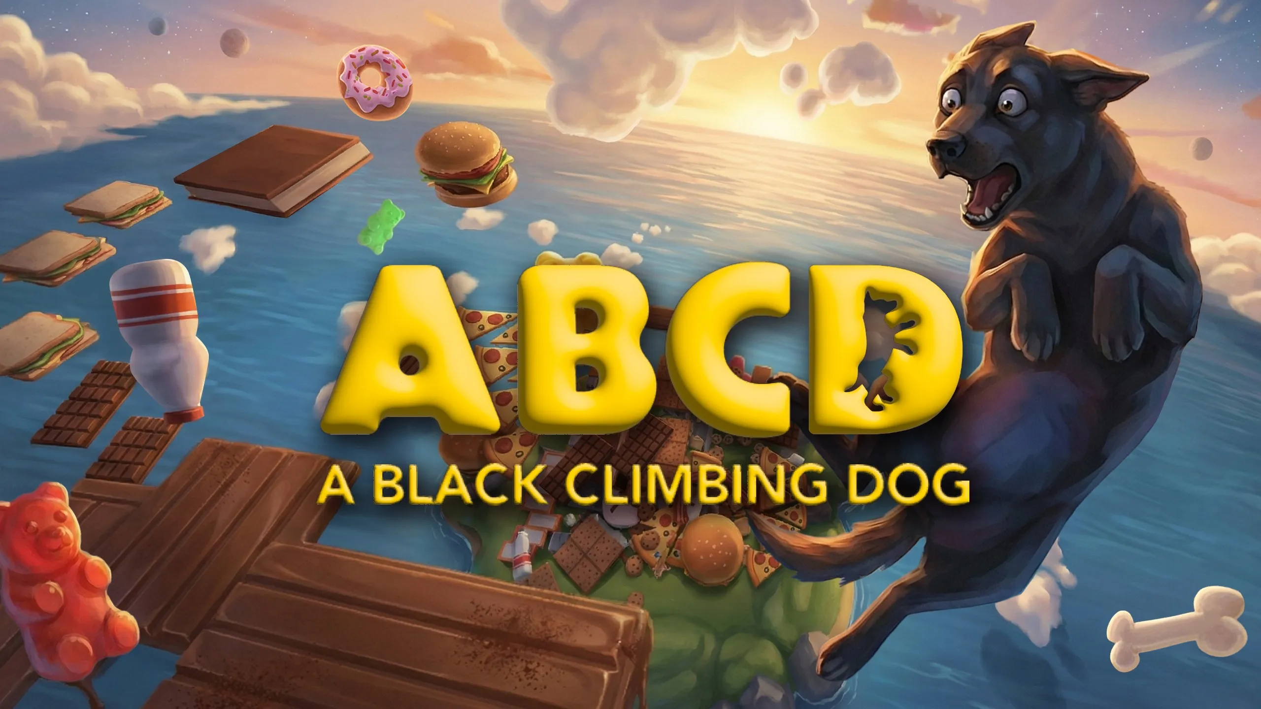 О товаре A Black Climbing Dog