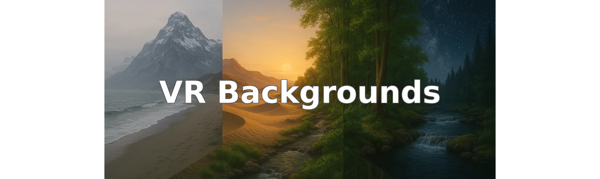 О товаре Набор VR-фонов