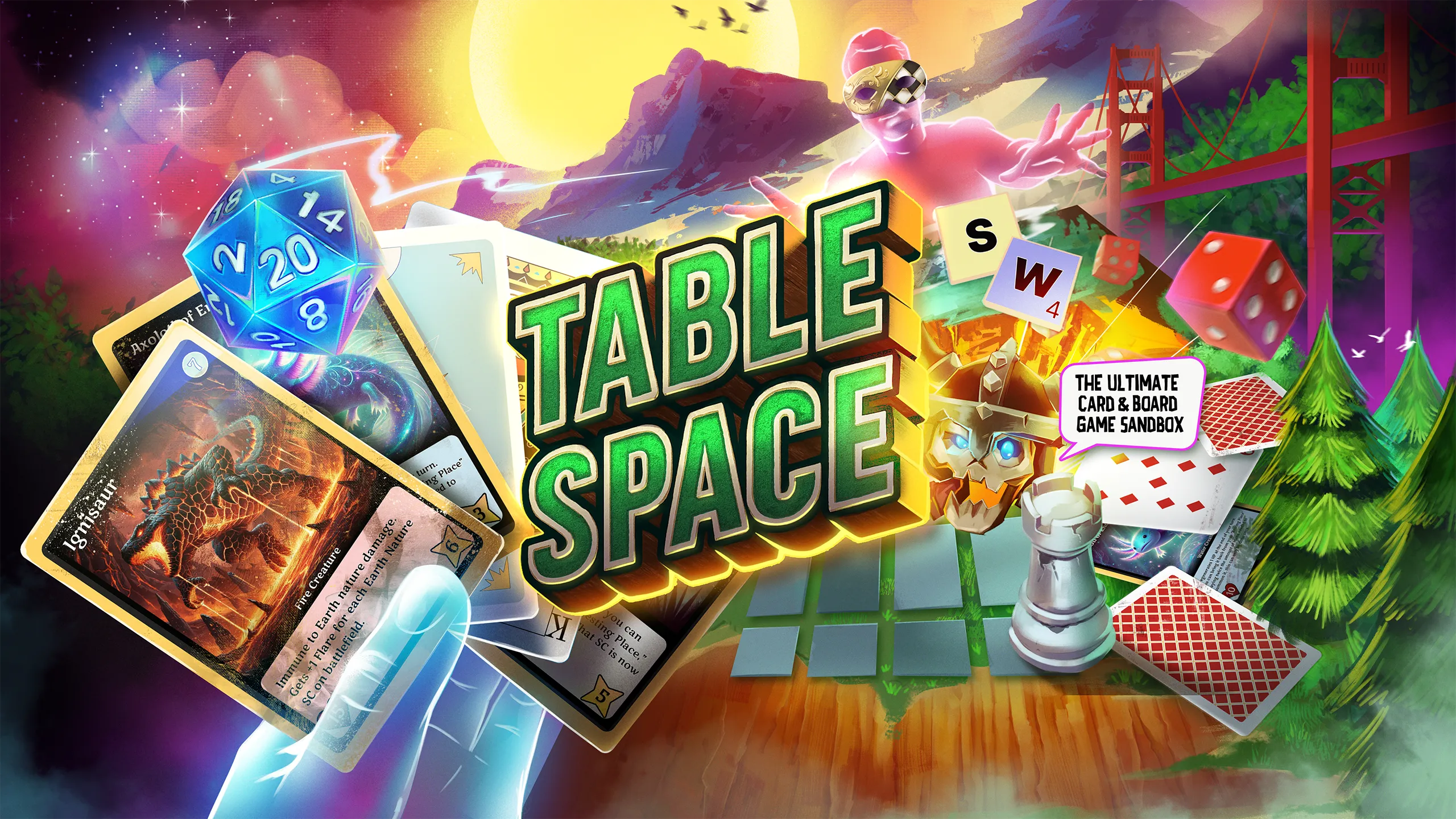 О товаре Table Space: Песочница настольных и карточных игр