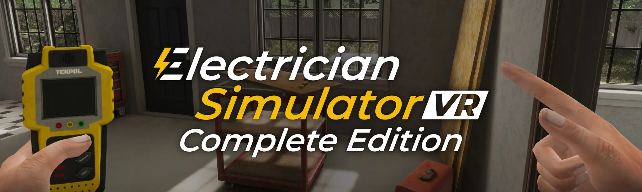 О товаре Complete Edition - Electrician Simulator VR Skin Pack Toys Repair Smart Devices